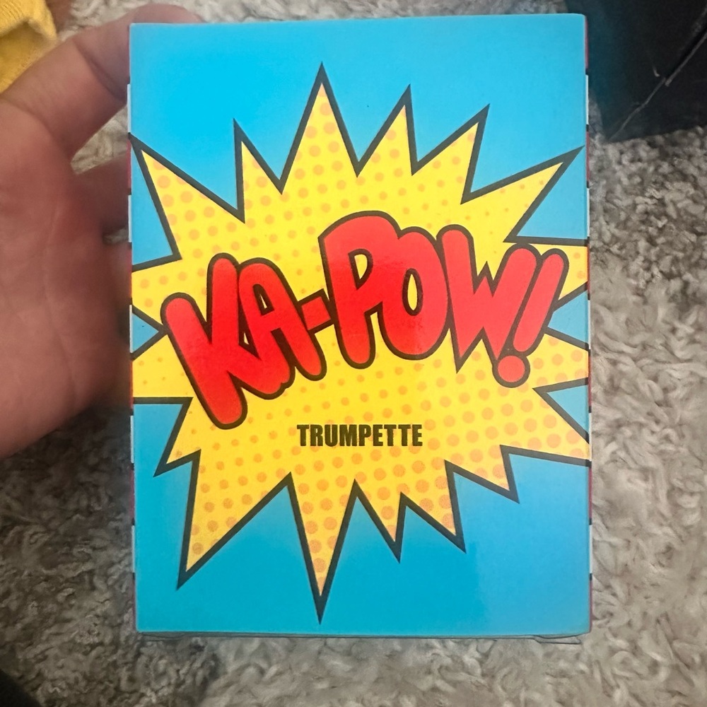 Trumpette KA-POW! Comic Style Sock Box 6 pairs 0-12 month baby new never used